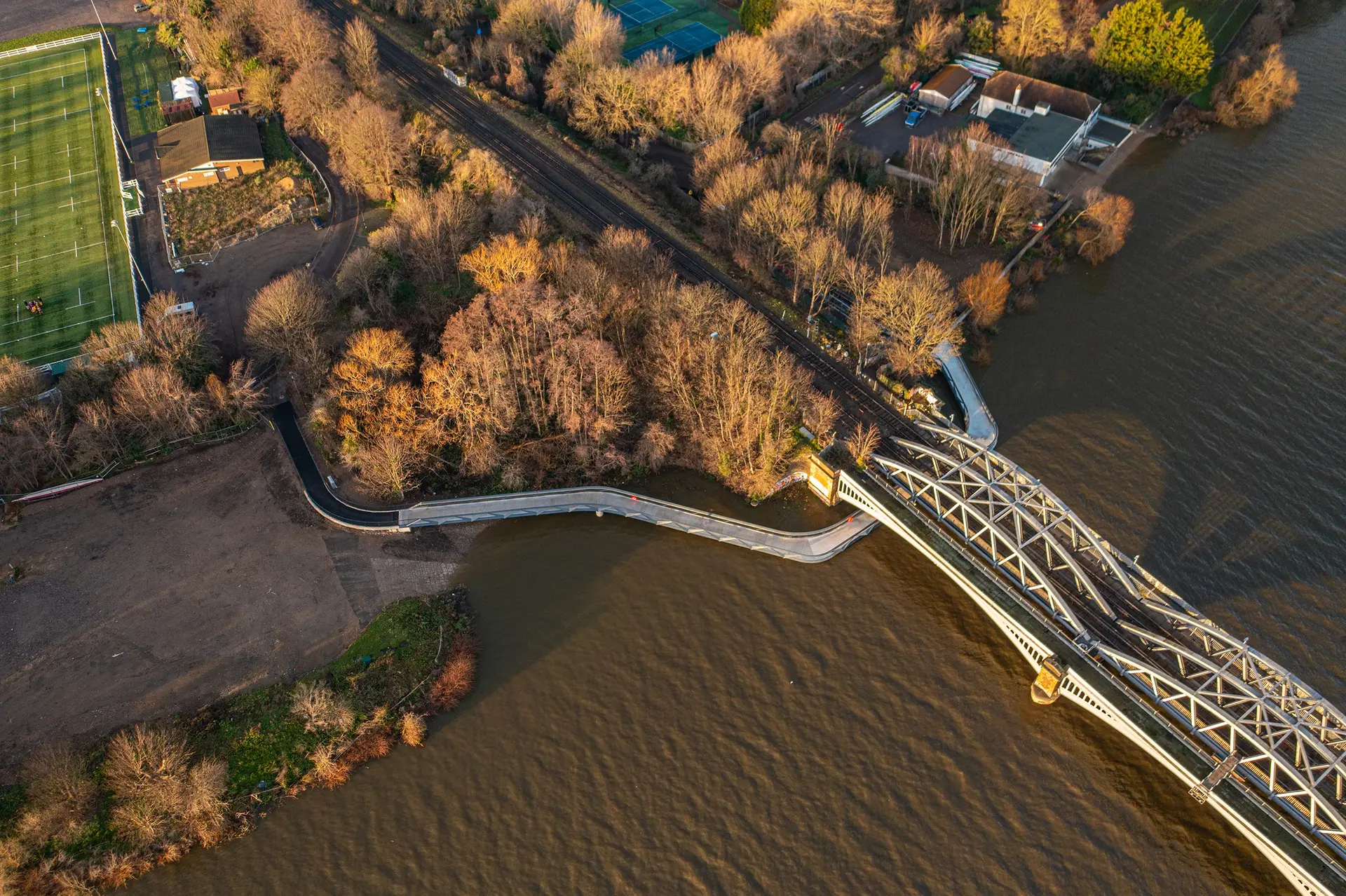 Dukes Meadow Footbridge