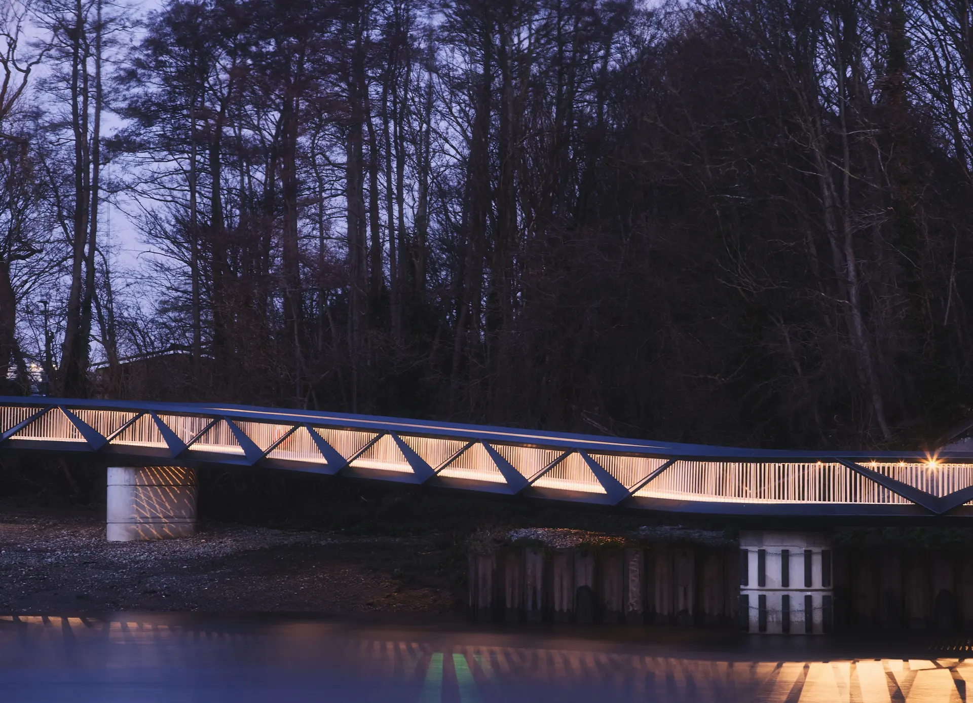 Dukes Meadow Footbridge