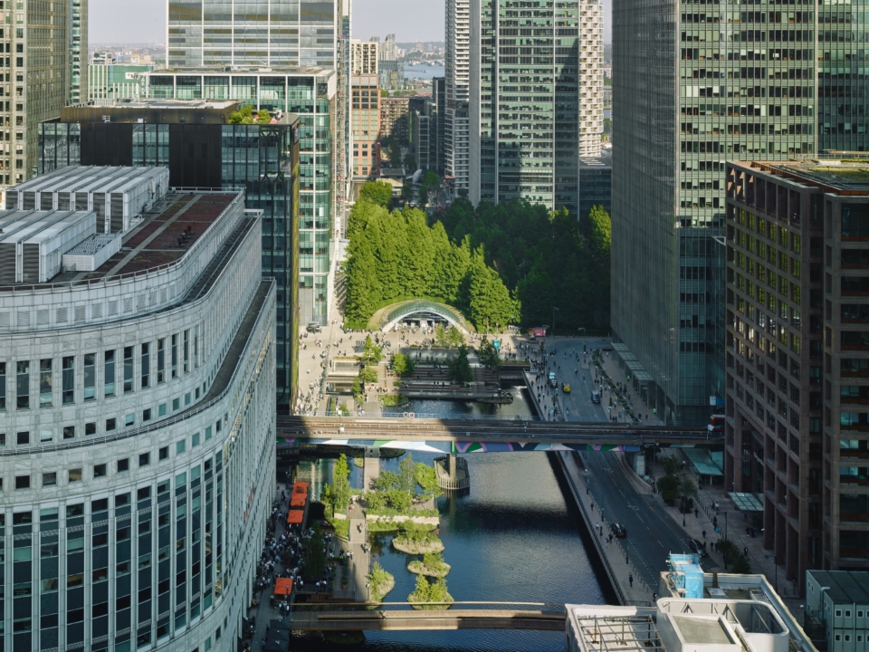 Eden Dock aerial and context by Tim Crocker