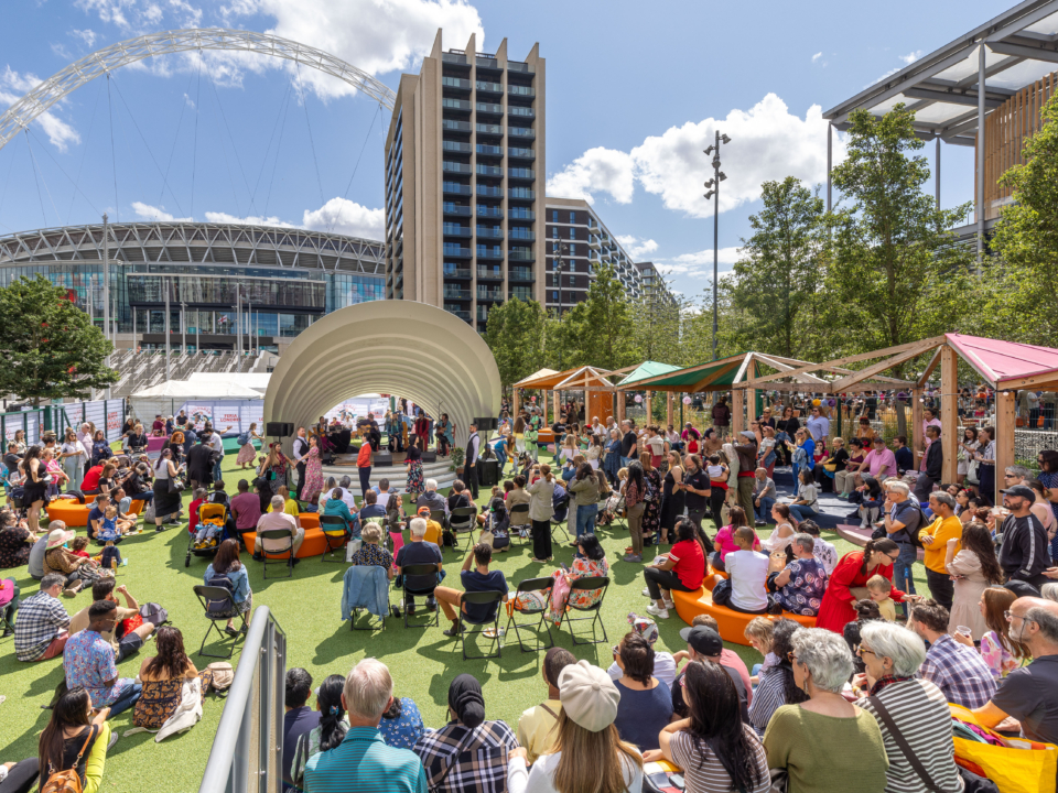 1 Wembley Park Soundshell and Samovar Space Dance Event Chris Winter